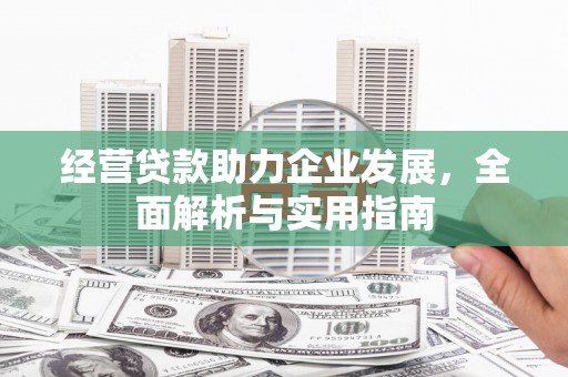 灵宝经营贷款助力企业发展，全面解析与实用指南
