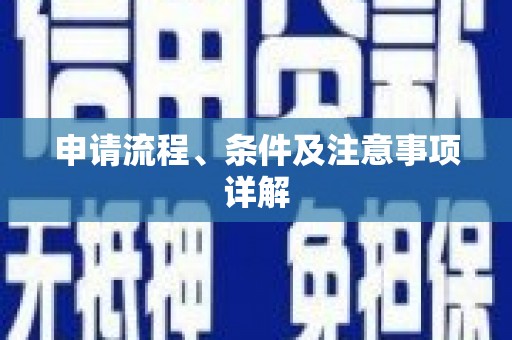 池上申请流程、条件及注意事项详解
