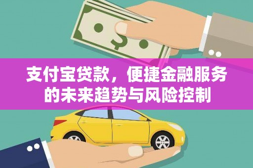 滦平支付宝贷款，便捷金融服务的未来趋势与风险控制