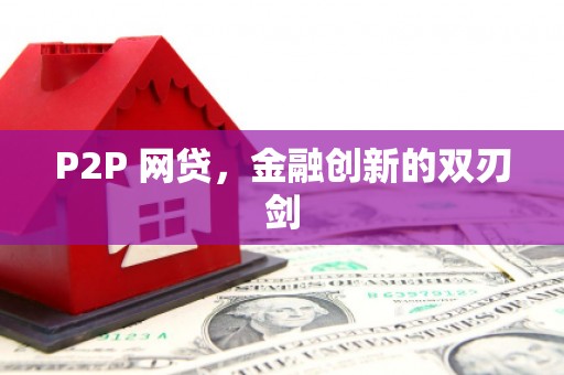 荷塘P2P 网贷，金融创新的双刃剑