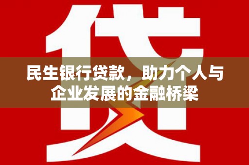 林西民生银行贷款，助力个人与企业发展的金融桥梁