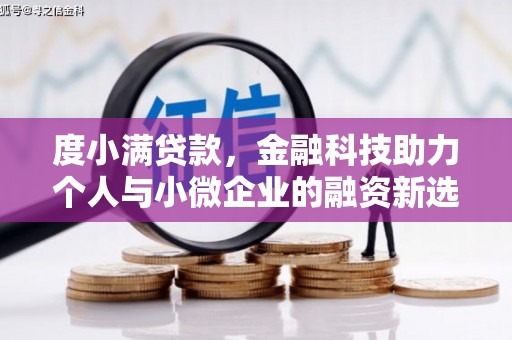 桐乡度小满贷款，金融科技助力个人与小微企业的融资新选择