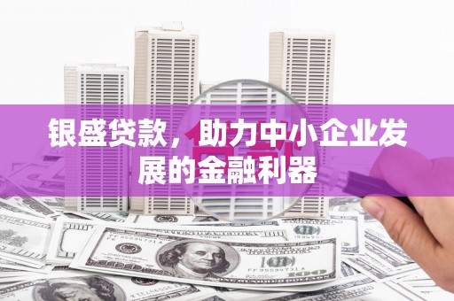 壶关银盛贷款，助力中小企业发展的金融利器