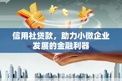 长岭信用社贷款，助力小微企业发展的金融利器