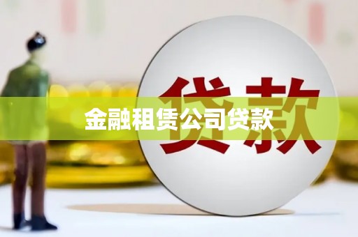 且末金融租赁公司贷款
