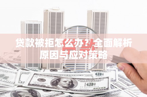 崖州贷款被拒怎么办？全面解析原因与应对策略